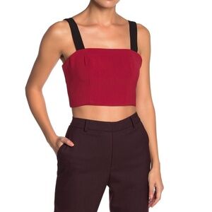 Line + Dot Rosey Crop Top